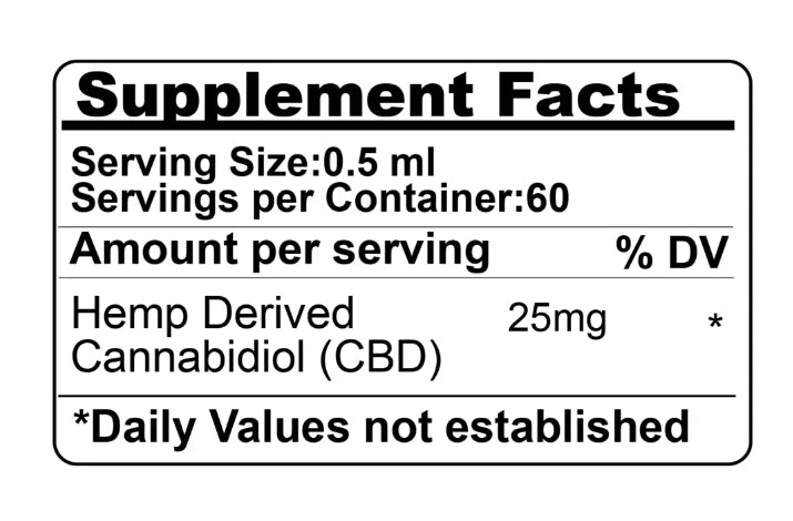 Full Spectrum CBD Tincture 1500mg | Organic MCT Oil